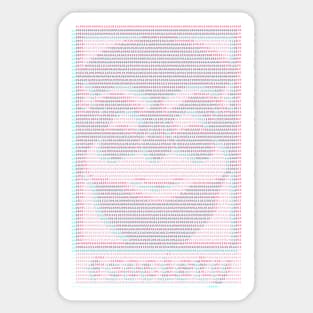mr. robot - f.society.dat hacked Sticker